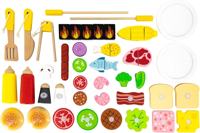 Viga Wooden Grill Toy for Children, Large - Image 3